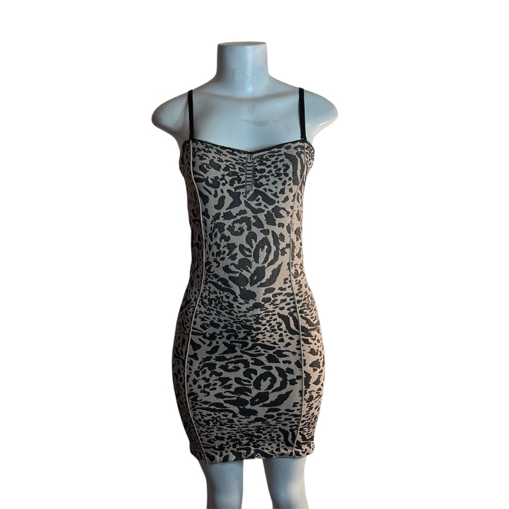 Intimately by Free People Bodycon Dress Cami Tank Animal Print Leopard Cheetah